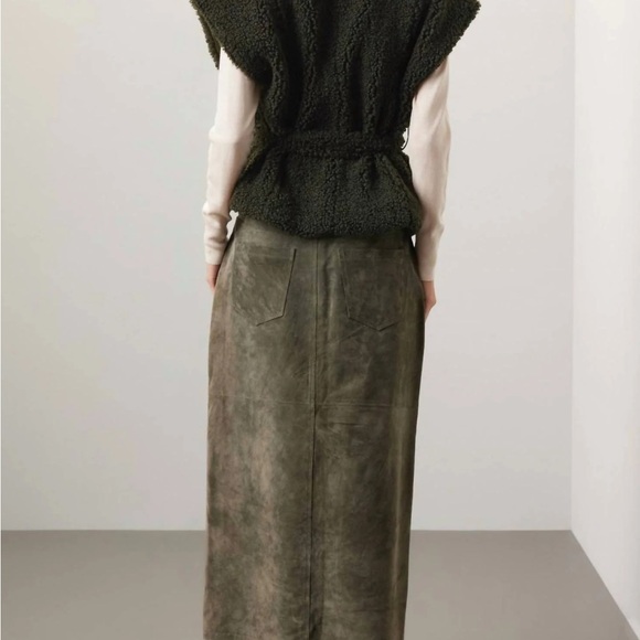 NWT! $358 Marie Oliver Army Green Astrid Vest Size XS. Perfect for Fall! - Picture 2 of 6